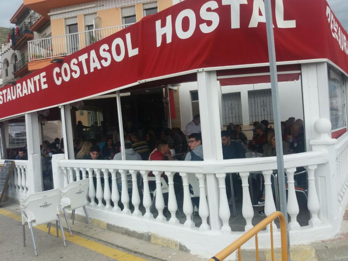 Hostal Costa Sol Castell de Ferro Exterior foto